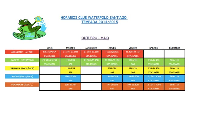 Horarios