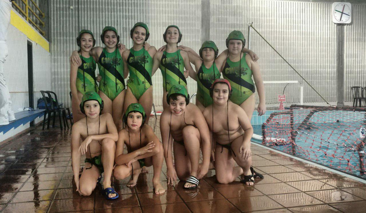 Alevin B Mixto Club Waterpolo Santiago