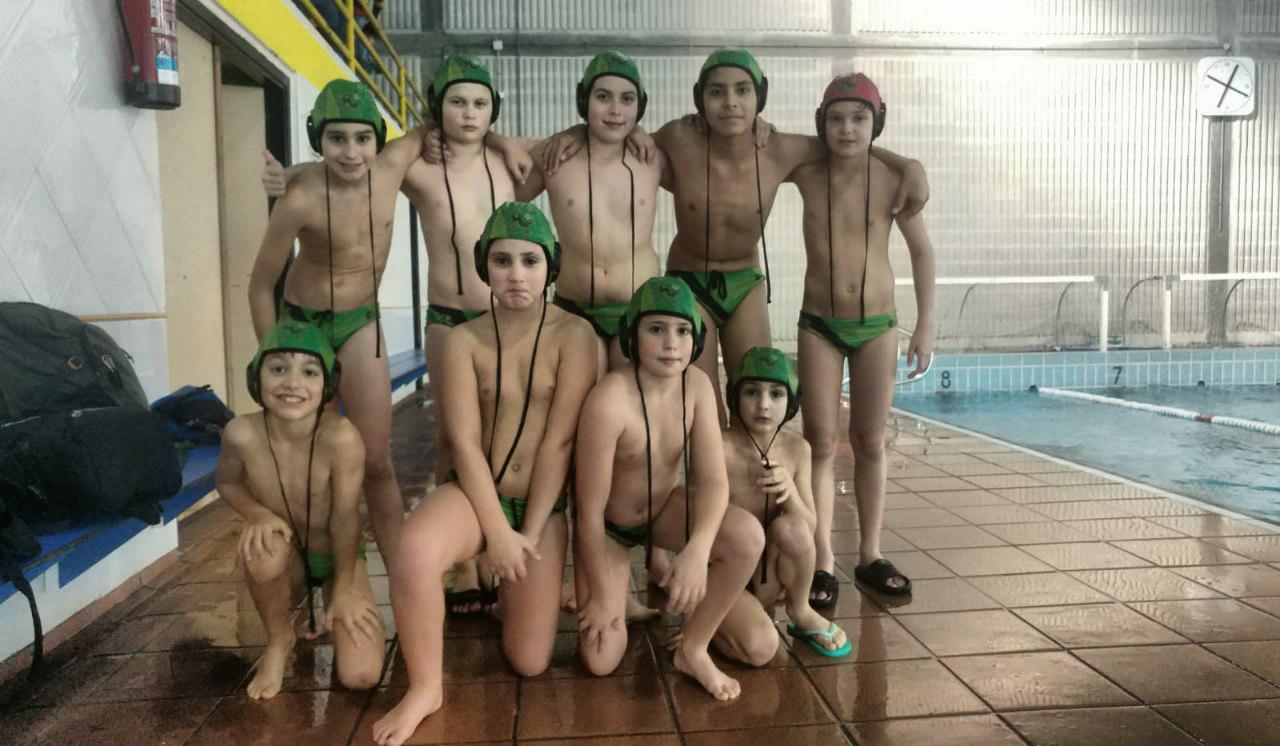 Equipo Alevin A Club Waterpolo Santiago